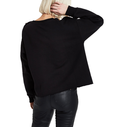 Black `Liberte` Button...