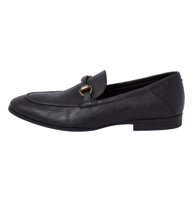 Black Snaffle Loafers