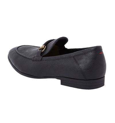Black Snaffle Loafers