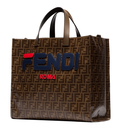 Fendi Mania Brown Logo...