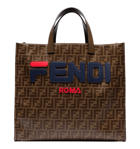 Fendi Mania Brown Logo...