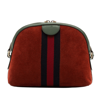 Gucci Red Ophidia Suede...